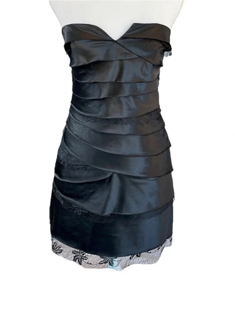 BCBGeneration Strapless Mini Short Dress